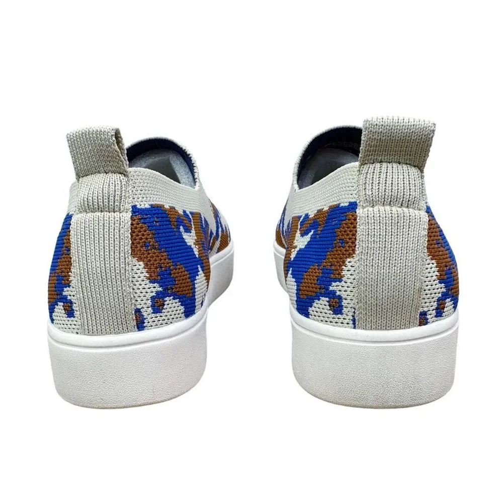 Bernie Mev New York Jenna Planet Cream Slip-On Sneakers - Size 6.5/7